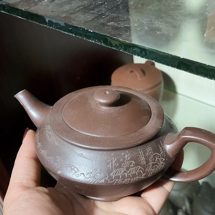 全手工制作宜兴紫砂茶壶