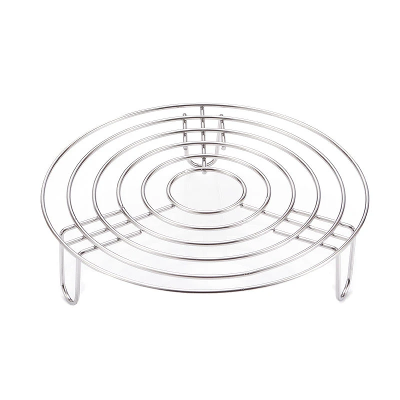 家用304不锈钢高脚迷你隔水蒸架蒸蛋包子早餐蒸格锅架