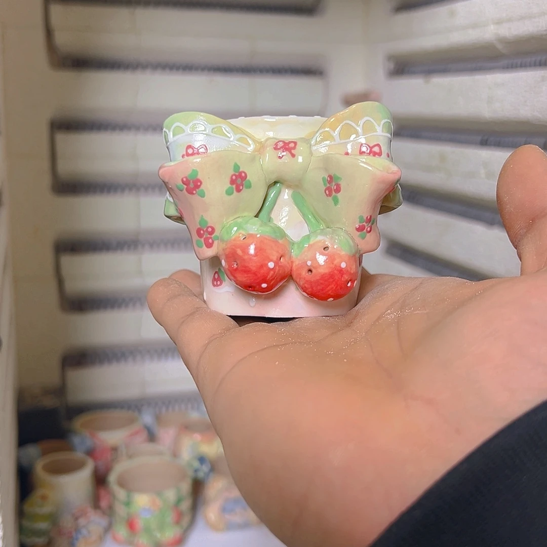 老梧家的手工多肉花盆