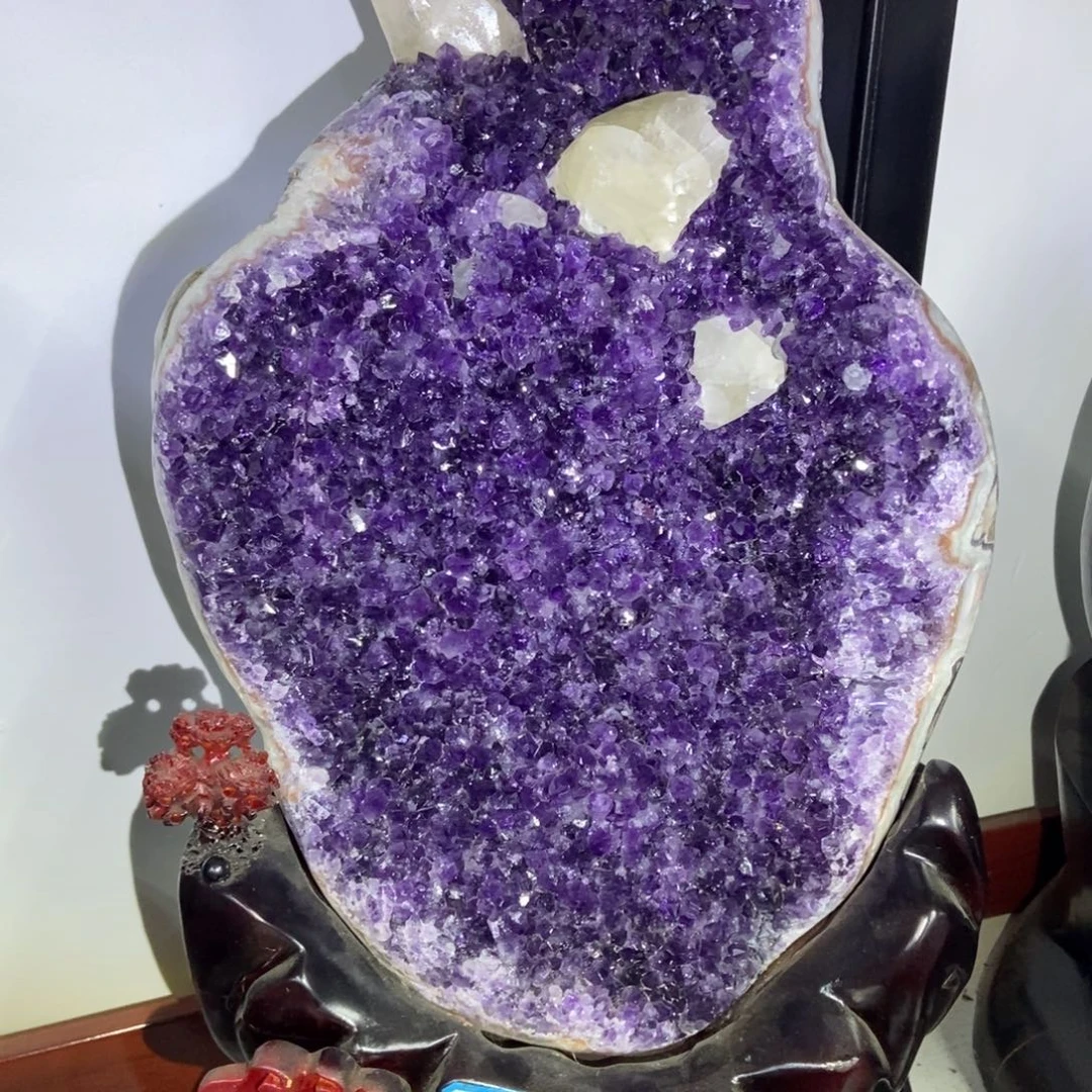 大型摆件（非配饰）未镶嵌紫晶潘