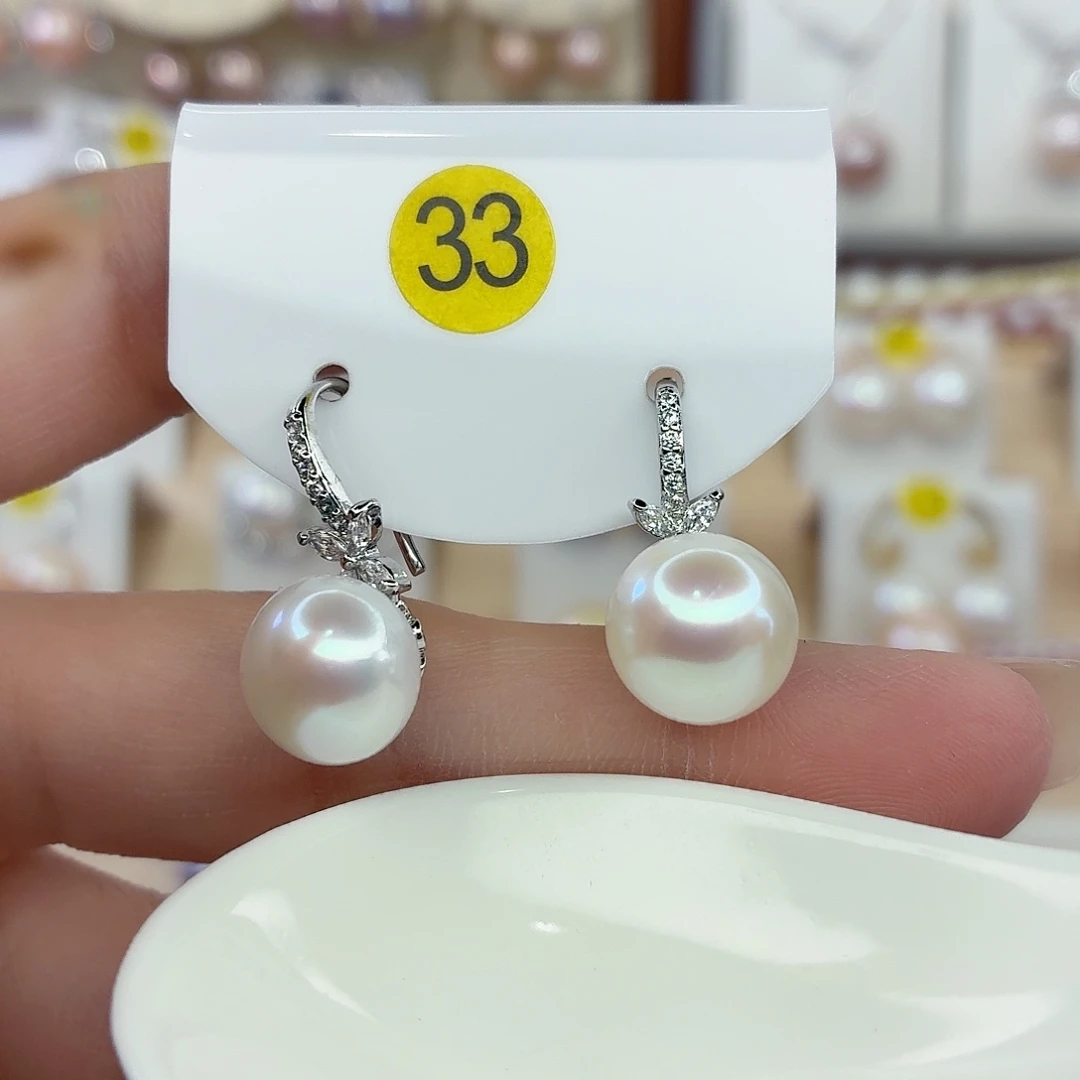 未镶嵌淡水珍珠耳饰