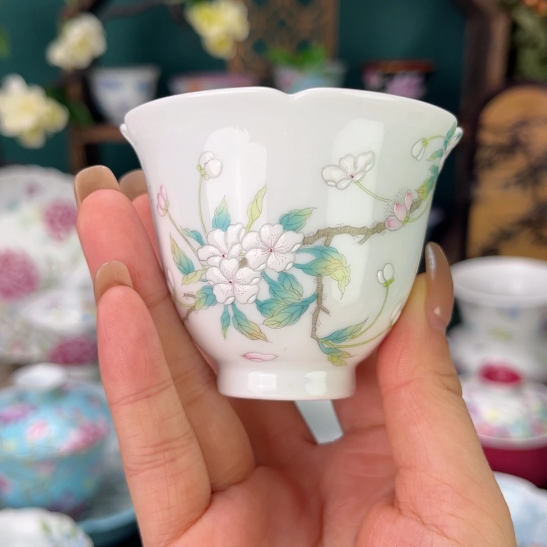 陶摆件景德镇陶瓷手绘茶器