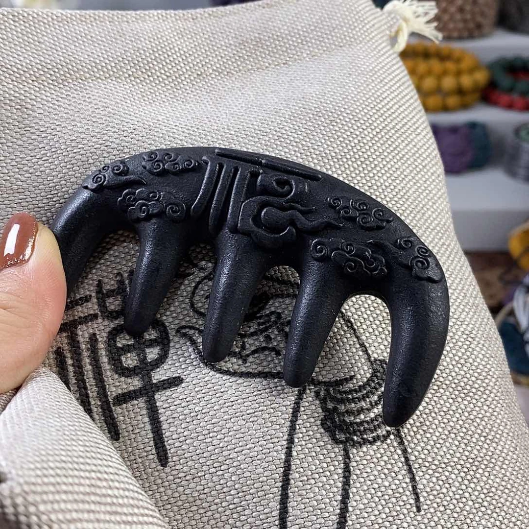 微瑕宫廷乌发秘方按摩梳（福）