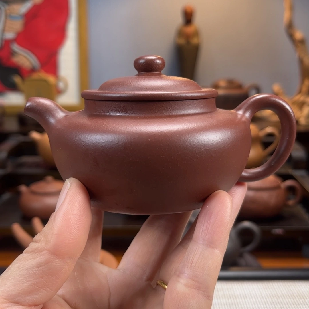 紫砂茶具半手工制作