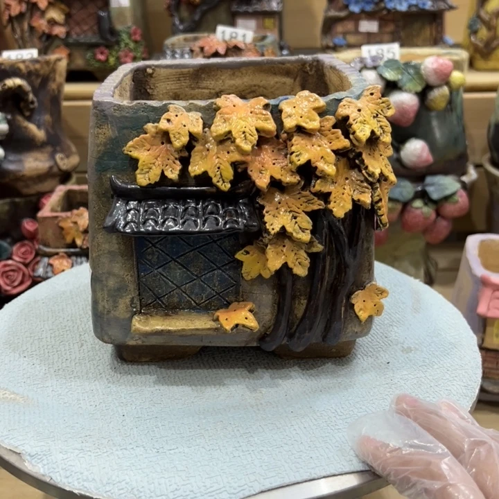 陶然多肉花盆百搭