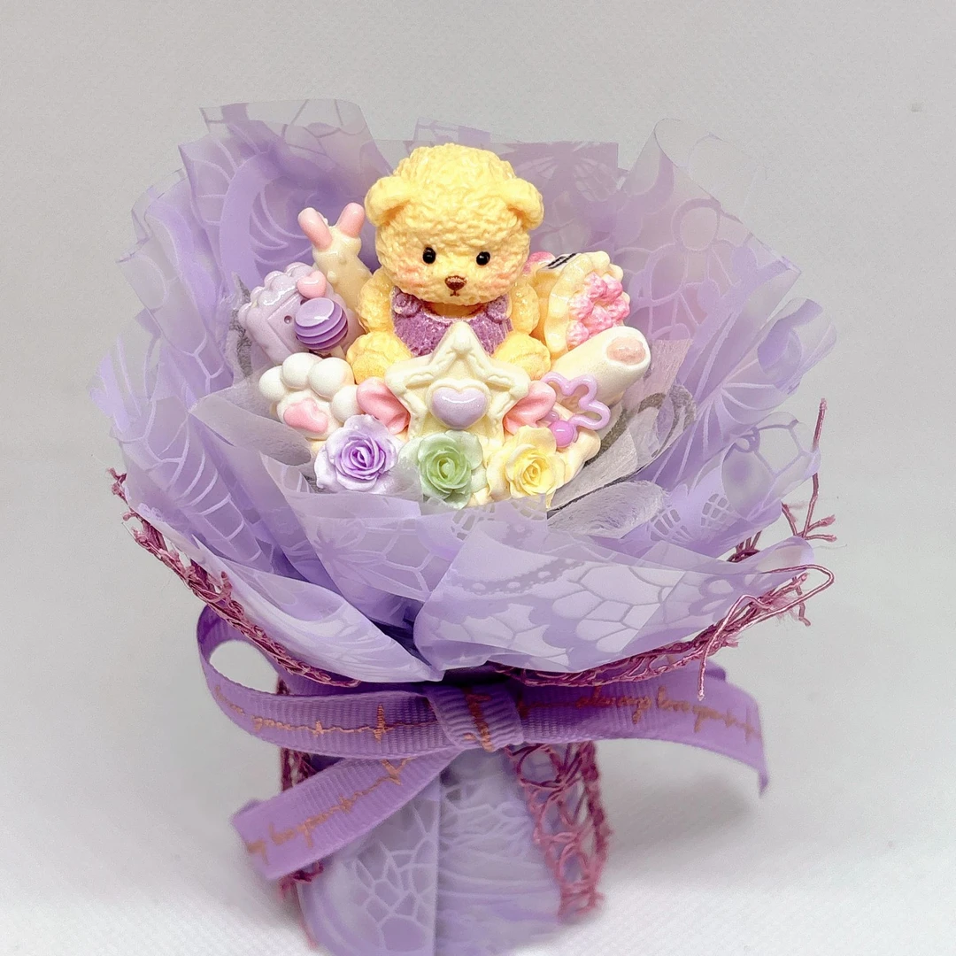 创意卡通玩偶花束生日礼物送男女朋友娃娃儿童