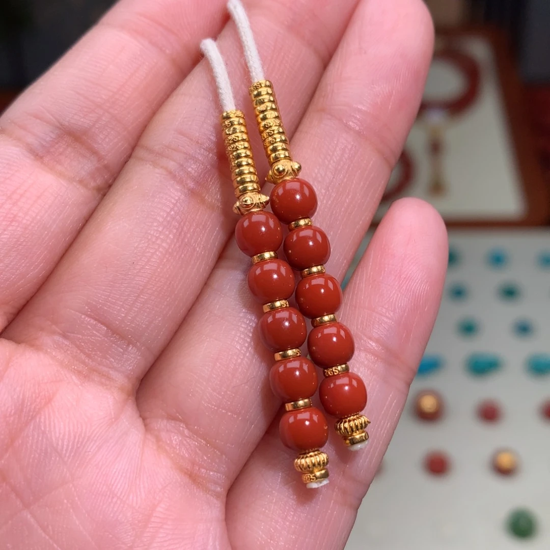 南红玛瑙颈饰未镶嵌