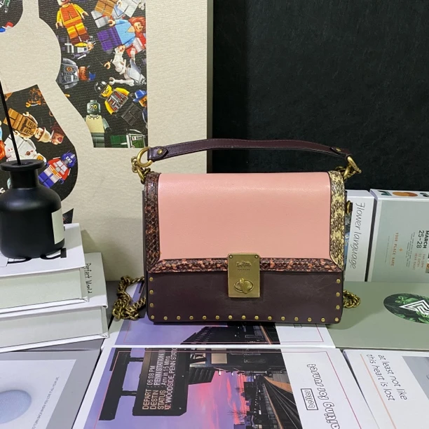 95新 COACH/蔻驰 21432斜挎包21*16