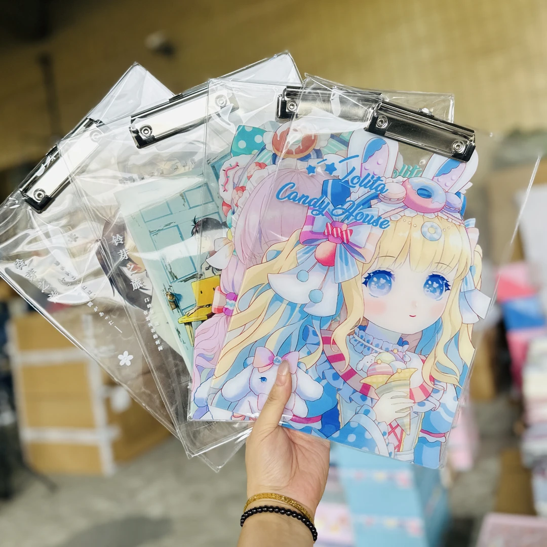 到手10个，亚克力板夹12345