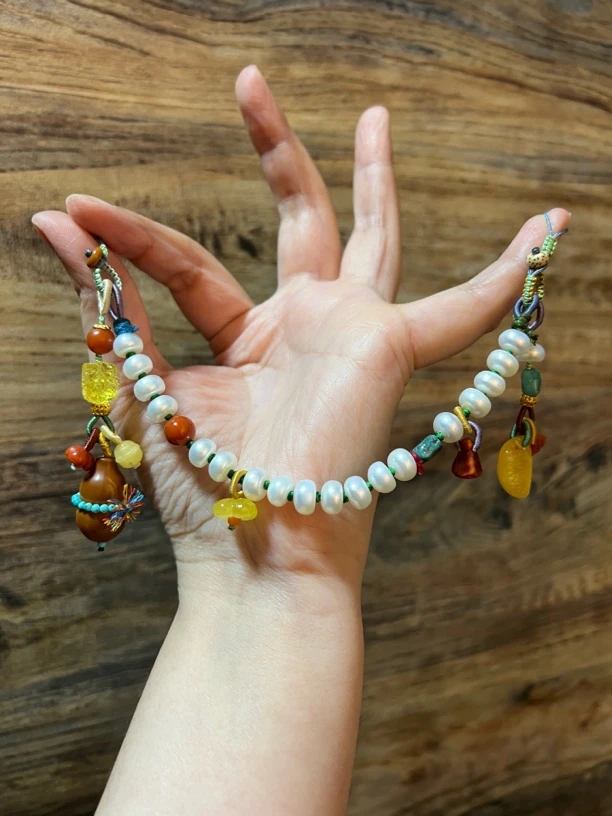 原创设计国风手机链