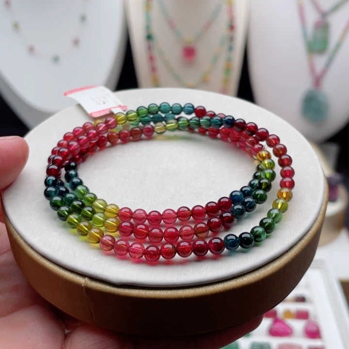 未镶嵌手链碧玺碧玺手链