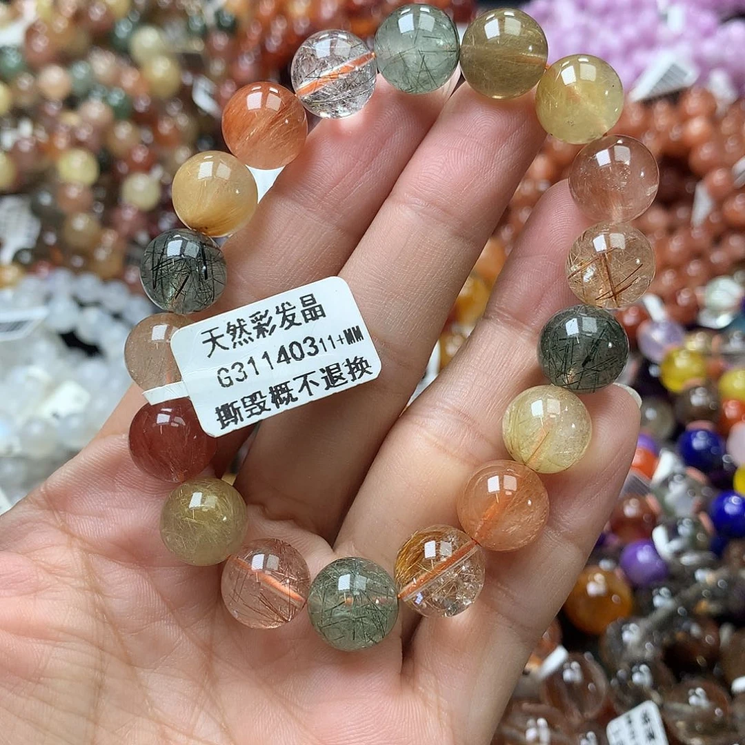 水晶手链未镶嵌，，，
