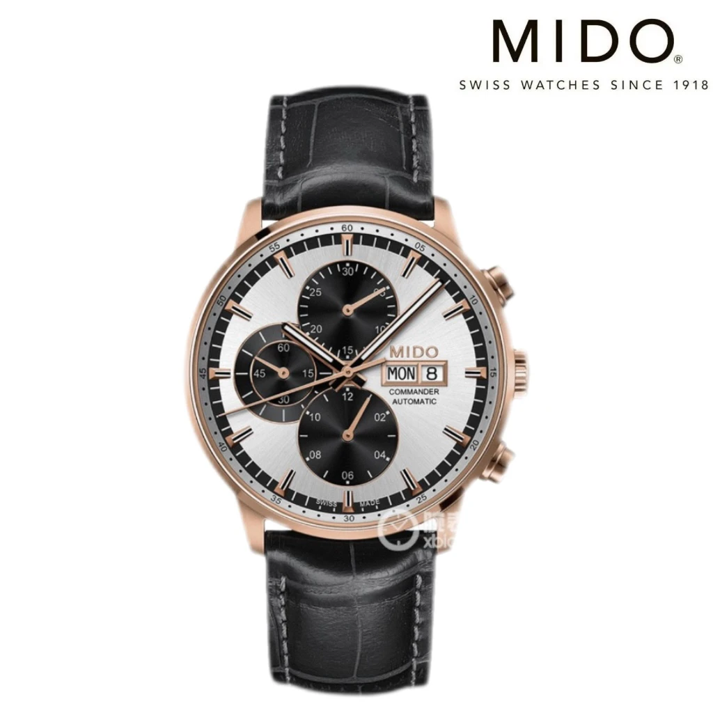 95新 Mido/美度 亚虎/指挥官系列/公价16000元/表径42.5mm/全套