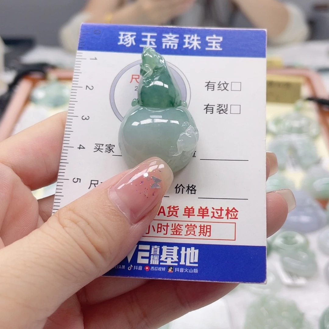 颈饰未镶嵌翡翠葫芦