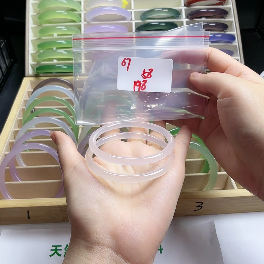 【闪购商品】玛瑙/玉髓手镯未镶嵌✨*旭