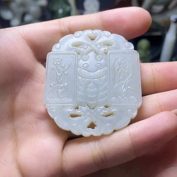 和田玉（糖玉）未镶嵌颈饰