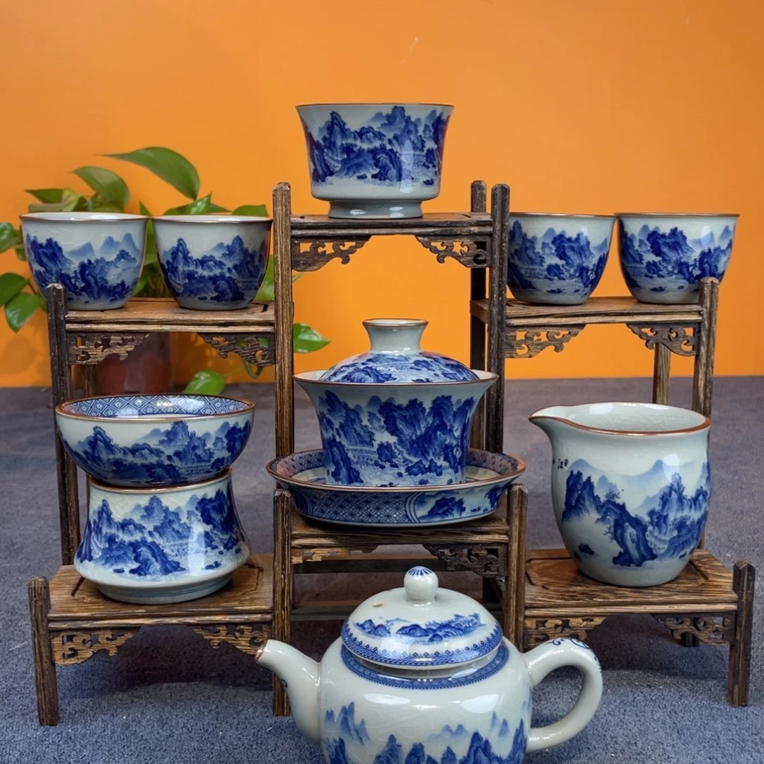 景德镇陶瓷8件套装