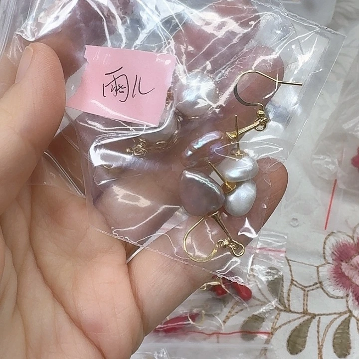 淡水珍珠乐乐银S925镶嵌