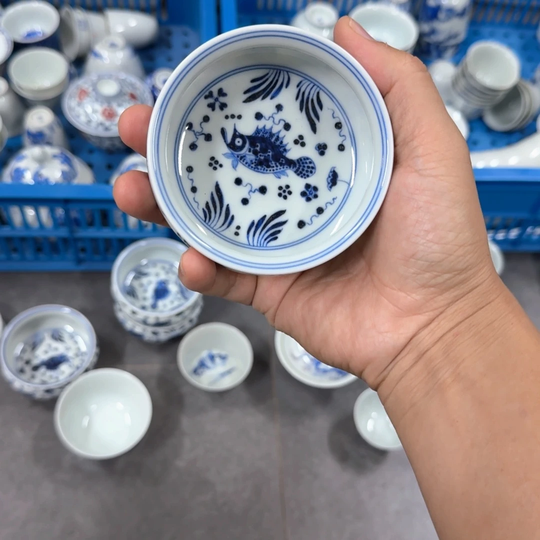 景德镇陶瓷杯杯杯