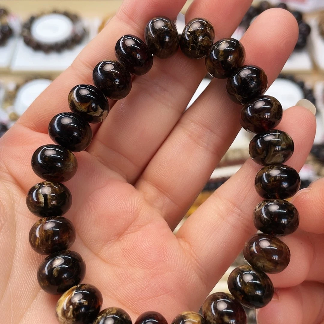 琥珀未镶嵌裸石十一90268