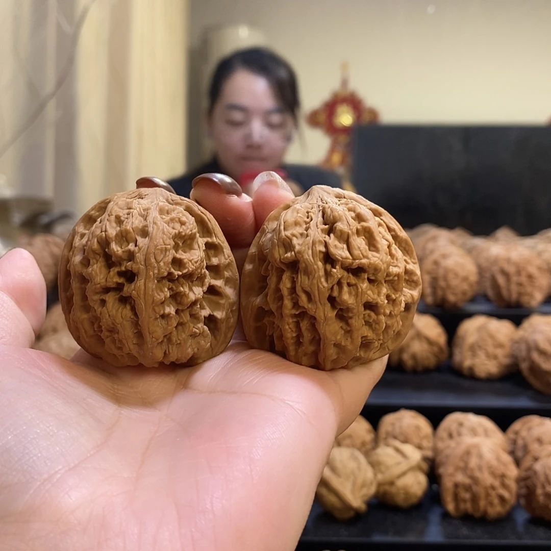 把件文玩核桃42将军膀