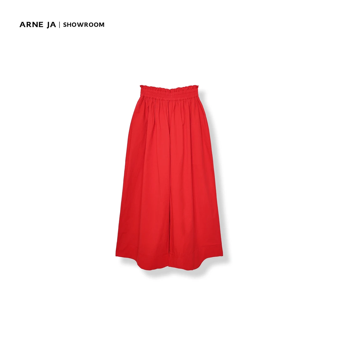 ARNE JA｜全天候松弛量感廓形精裁阔腿花苞裤6918