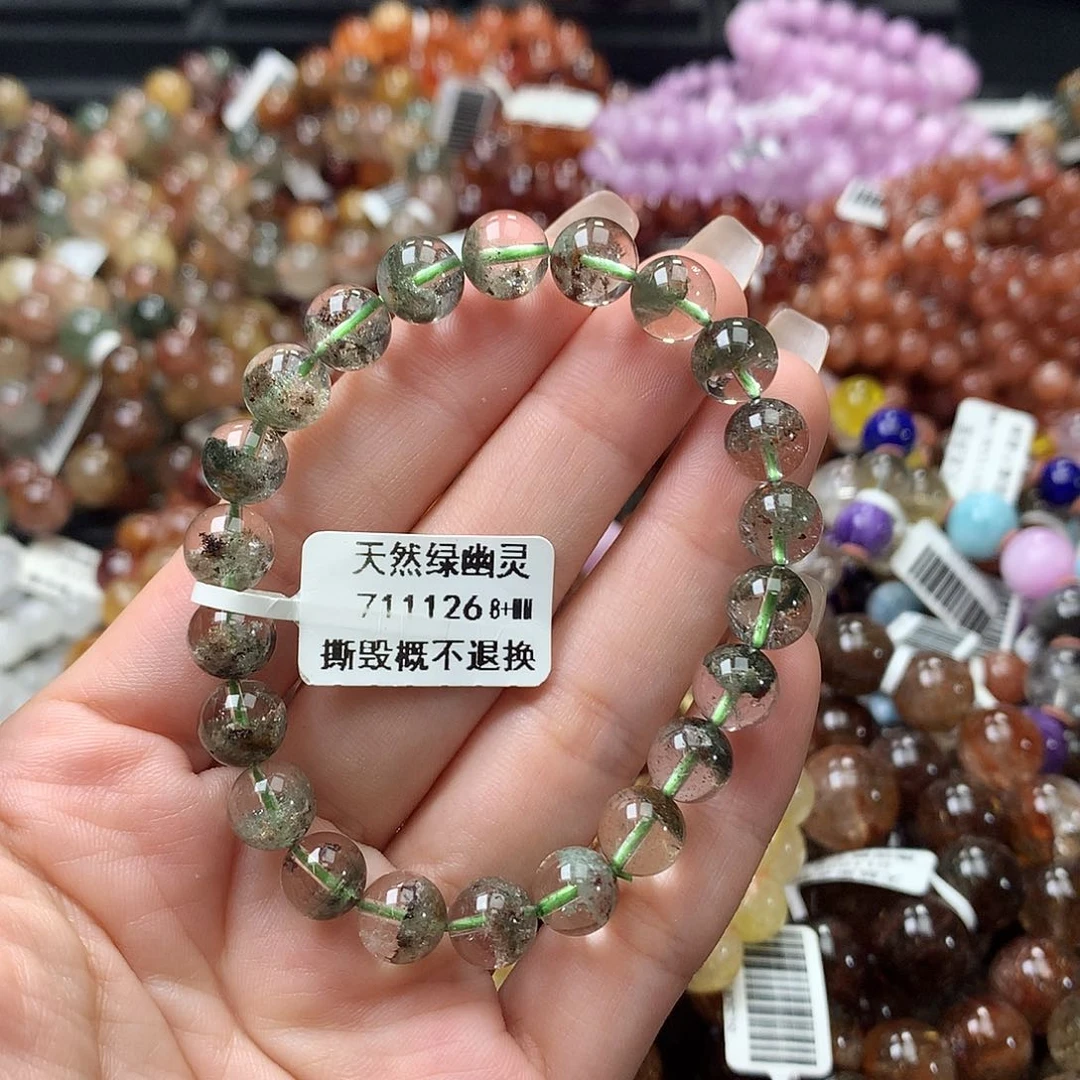 水晶手链未镶嵌，