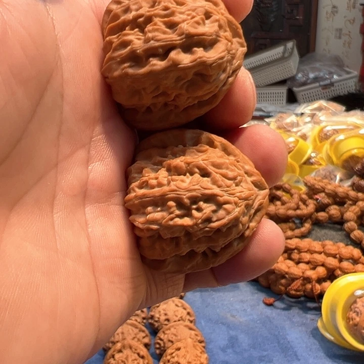 文玩核桃把件逸*々全品三角白