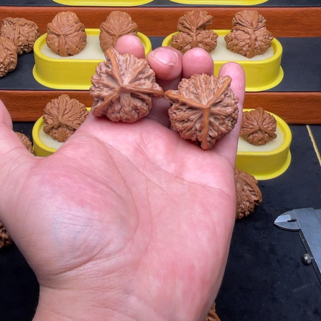 手串/手链核桃盘龙纹三棱41