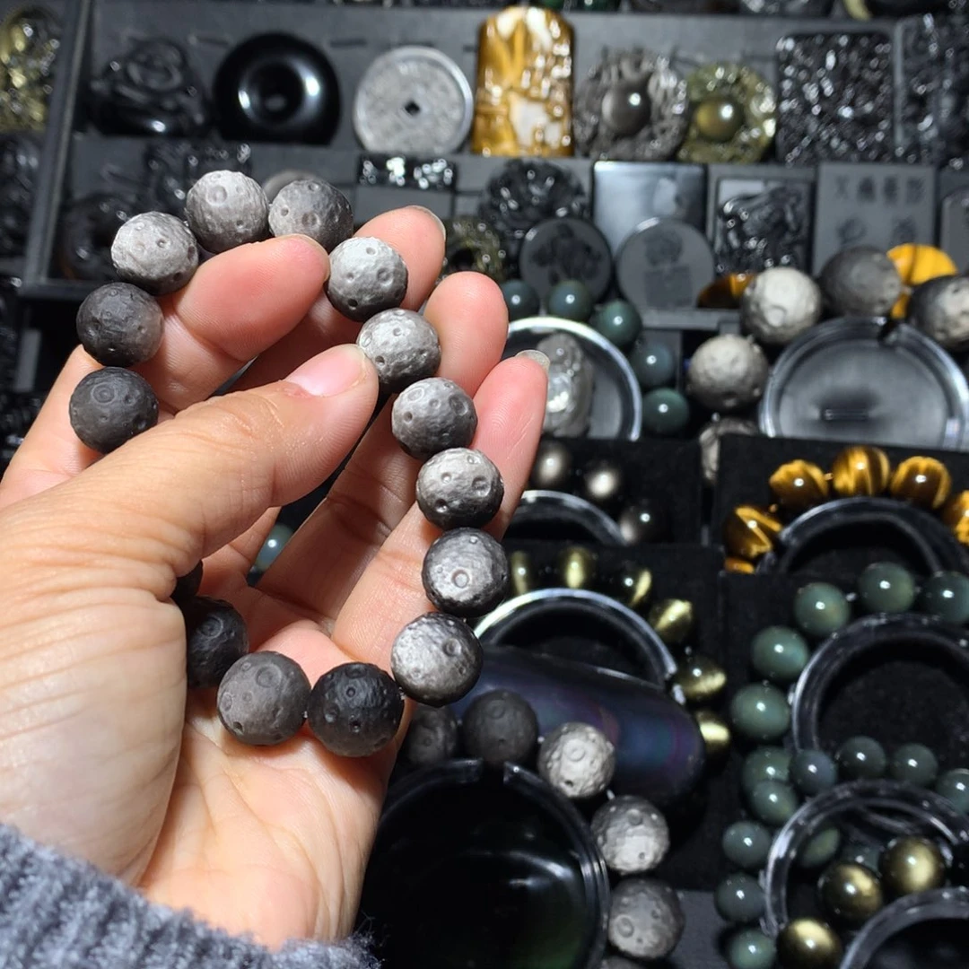 用***7黑曜岩未镶嵌珠宝奇石