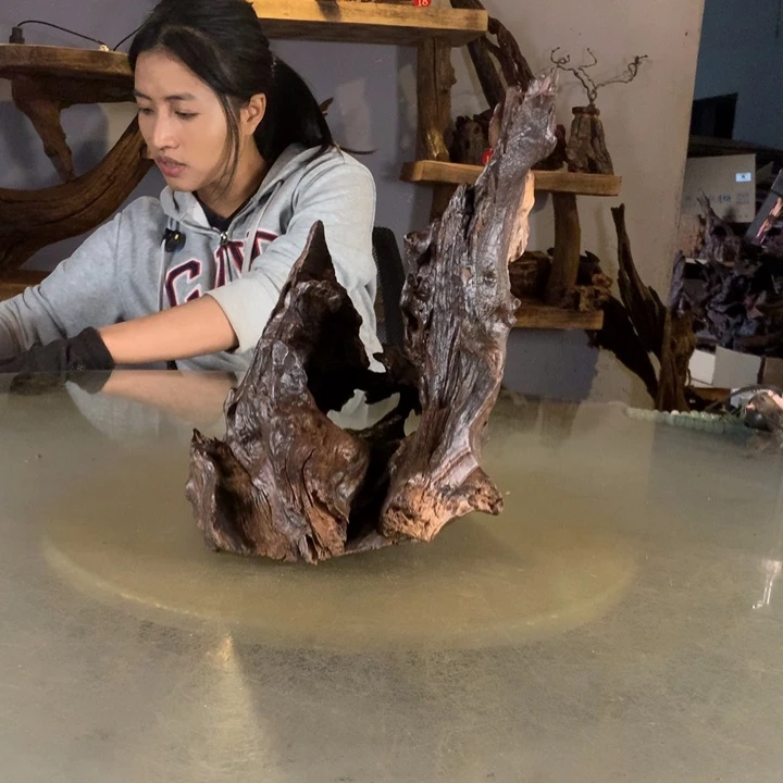 一***涂天然的云南紫柚木会黄水