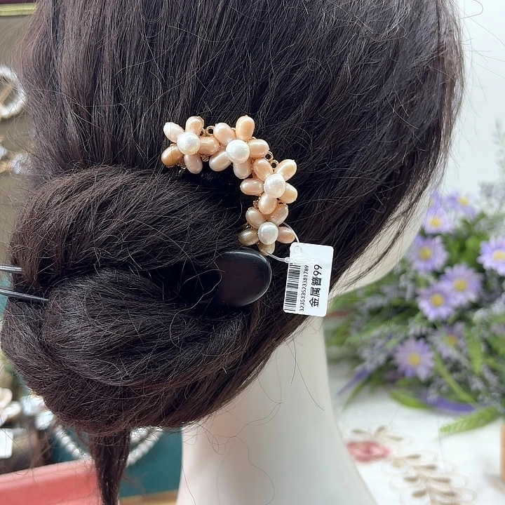 淡水珍珠未镶嵌发饰