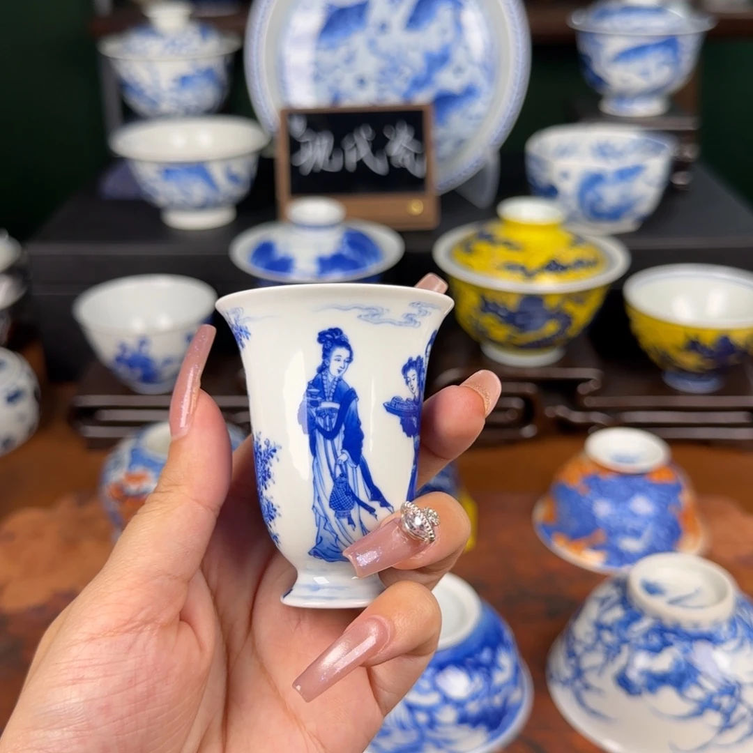 杯仪贤堂。汉宫春晓闻香杯