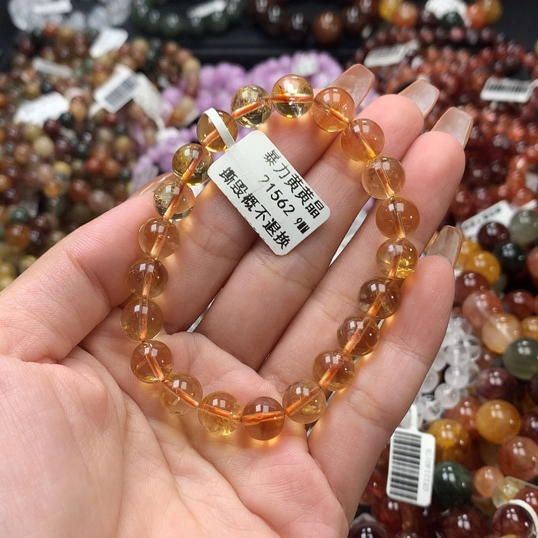 未镶嵌手链水晶，