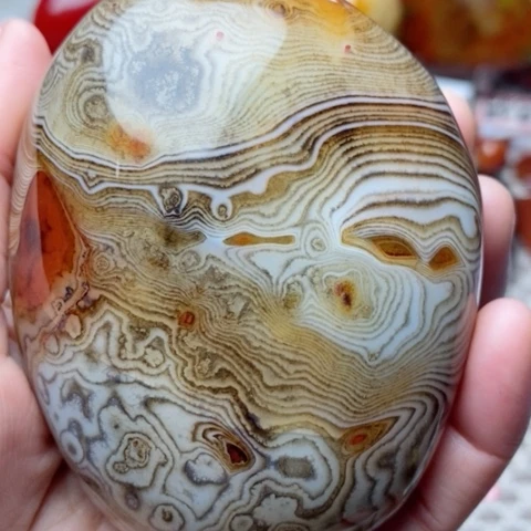 未镶嵌玛瑙/玉髓珠宝奇石心**海