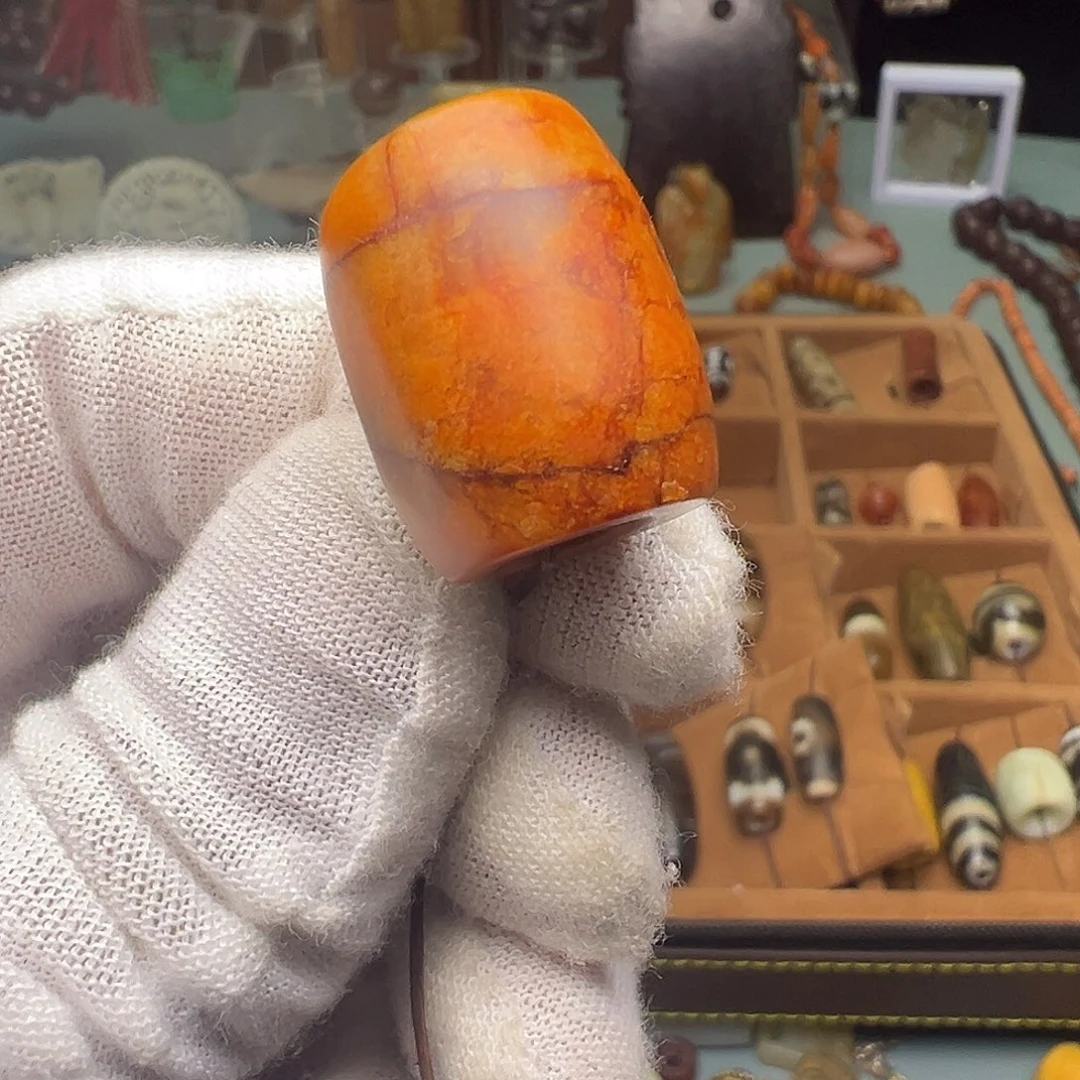 煜***清和田玉（糖玉）未镶嵌颈饰