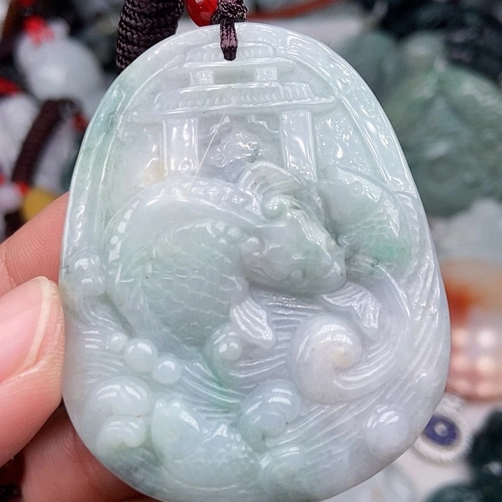 颈饰未镶嵌翡翠翡翠