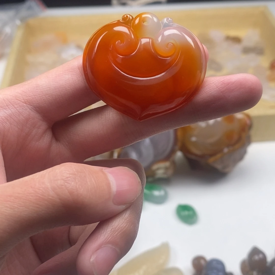 玛瑙/玉髓未镶嵌颈饰
