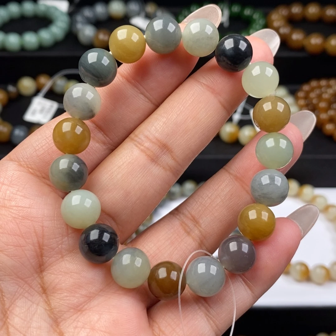 和田玉手串未镶嵌