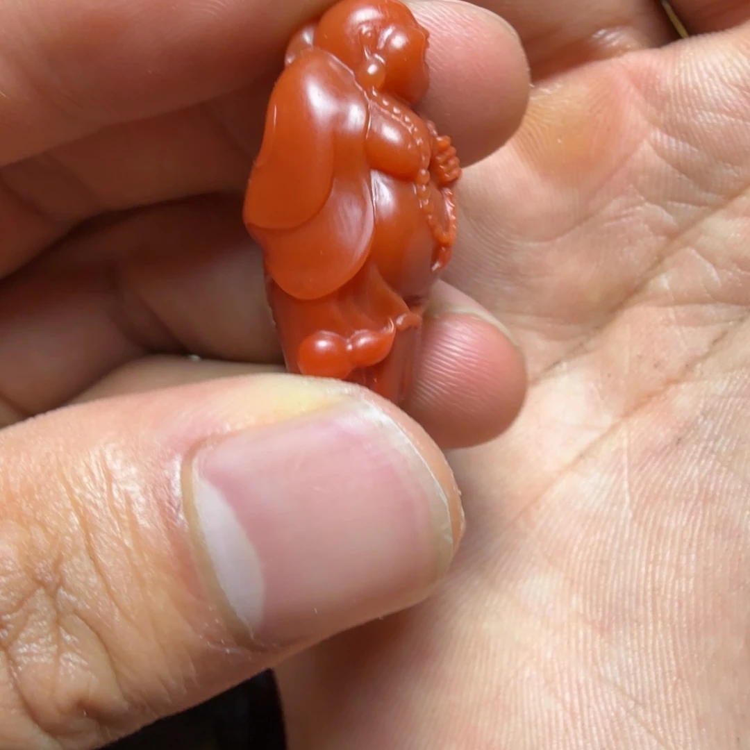 未镶嵌南红玛瑙珠宝半成品