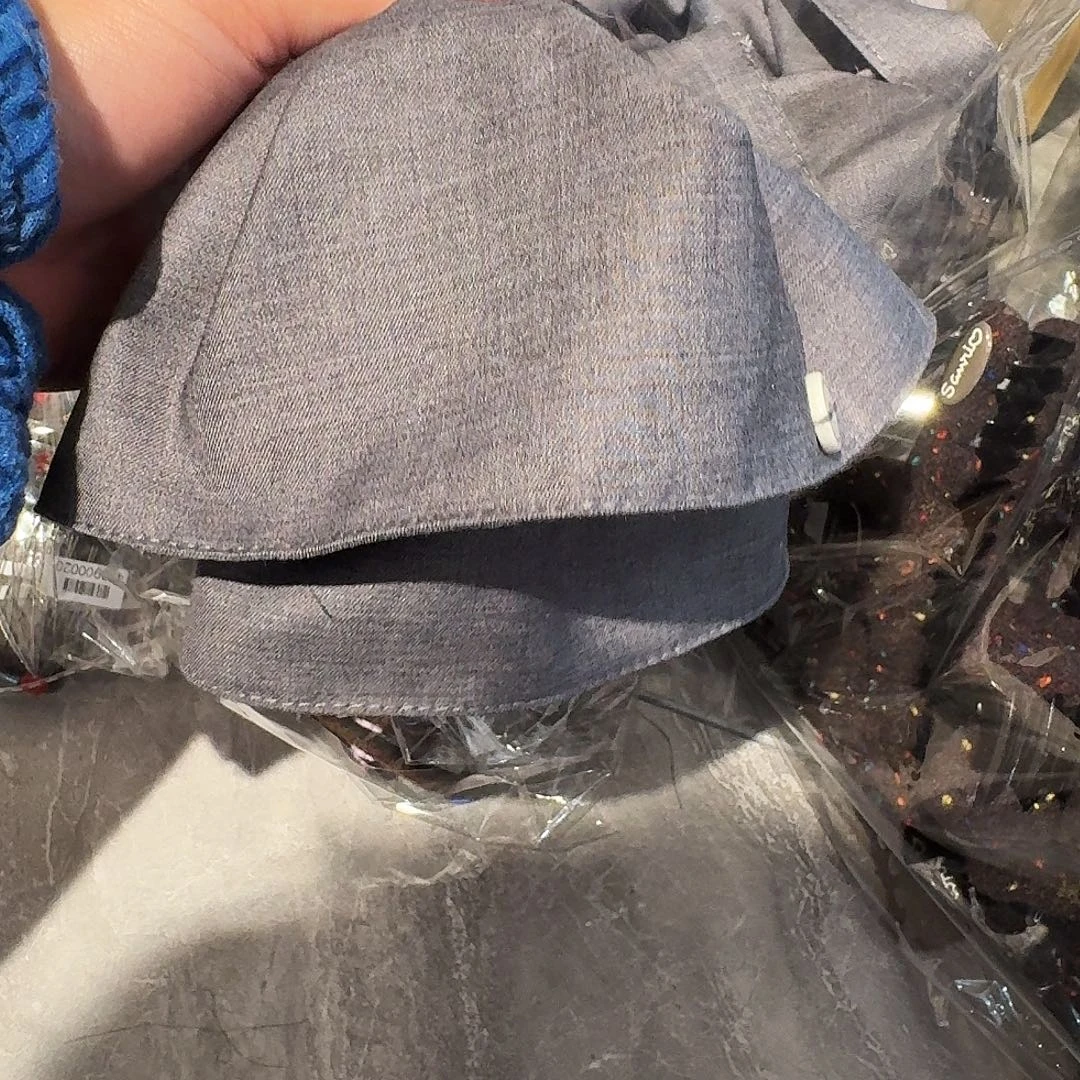 非金属灰色双层马尾