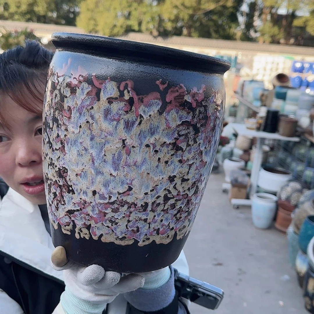 王嫂花盆1129-106高25口20