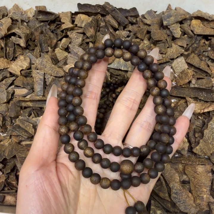 老***修沉香沉香香囊海南黎母山沉水0.7