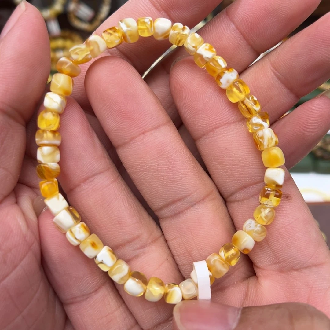 未镶嵌蜜蜡手链00005.3