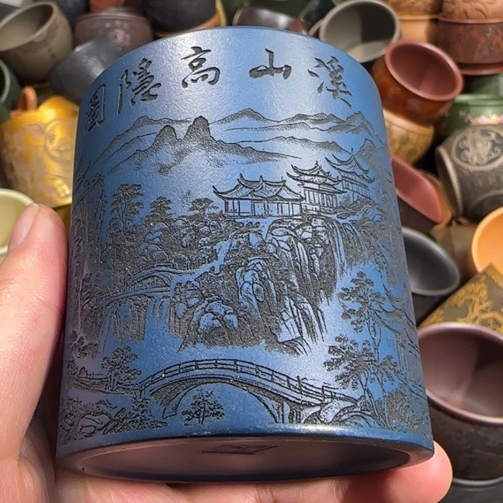 茶杯紫砂全手工紫砂