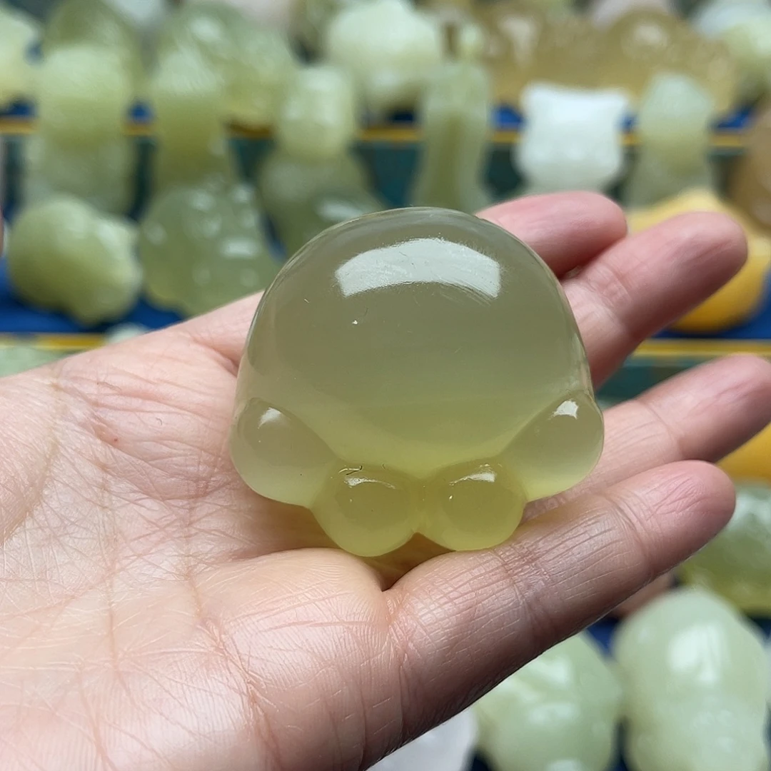 玉天然桌面小摆件