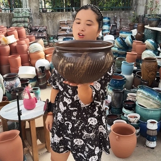 口30高18瑕疵一个盆子。