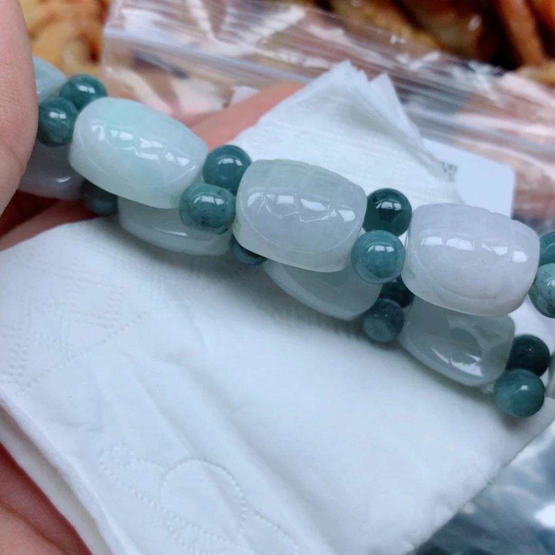 翡翠未镶嵌项链珠子球