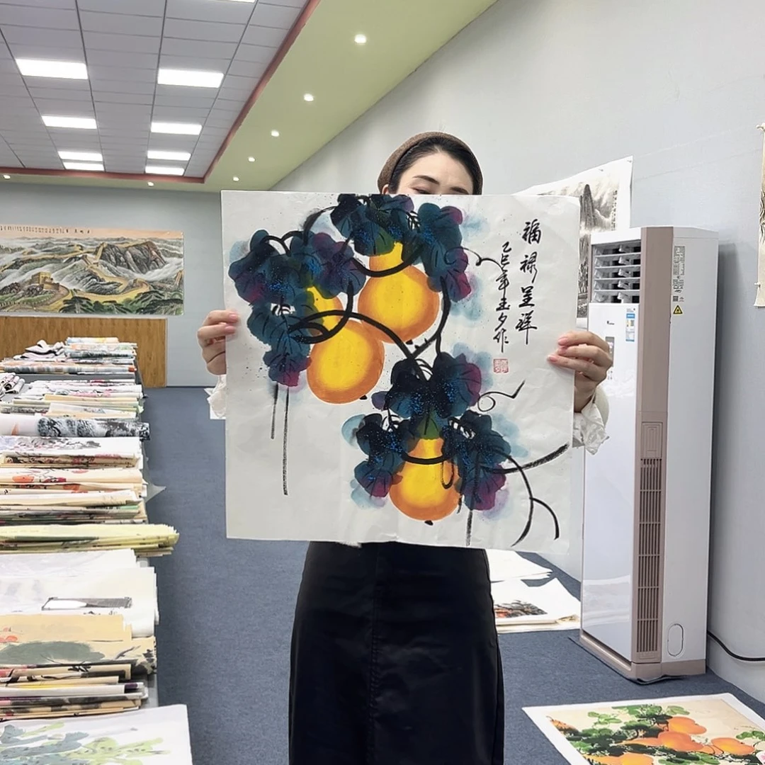 国画国画纯手绘作品