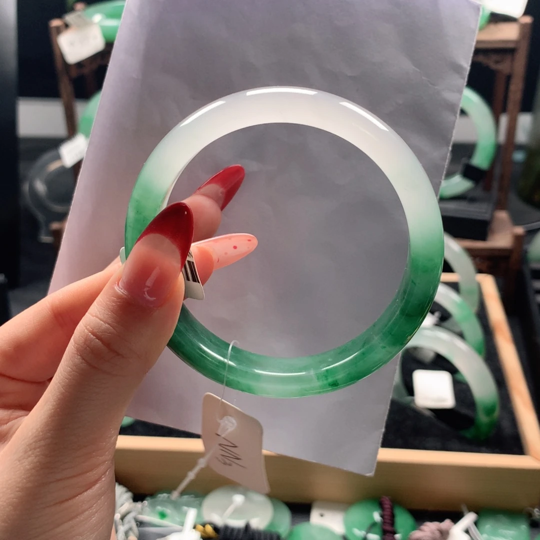 石英质玉手镯5960未镶嵌